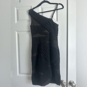 Tadashi Shoji Midi one shoulder formal dress